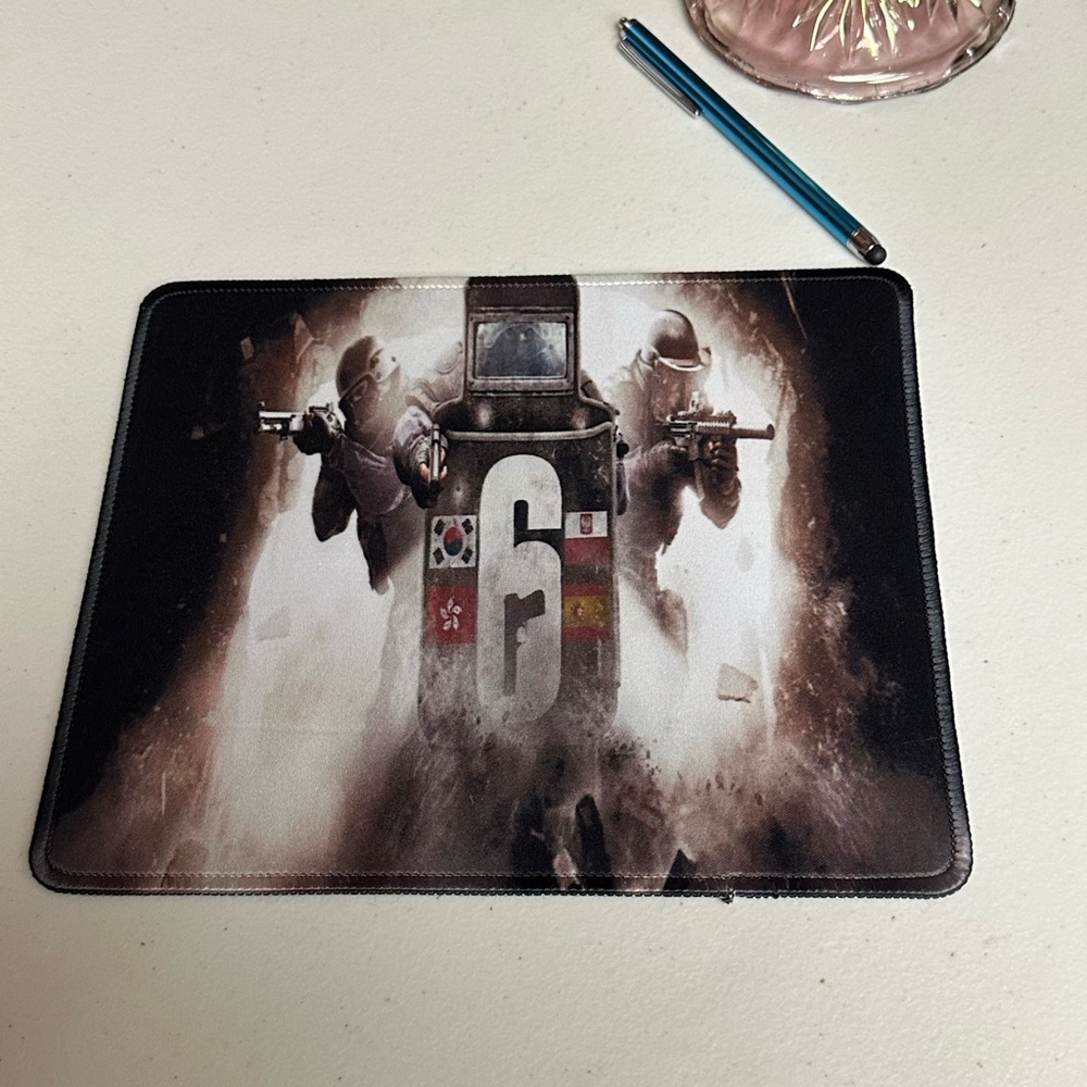 Rainbow Six Siege Gaming Rubber Mousepad